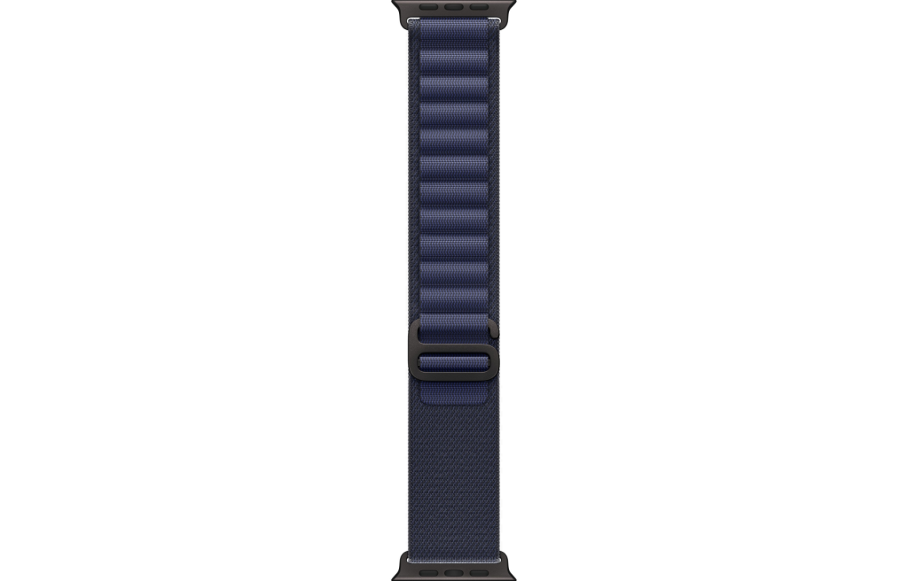 Apple Watch Ultra 2 LTE 49mm Black Titanium Case with Navy Alpine Loop - Small (MYTF3)