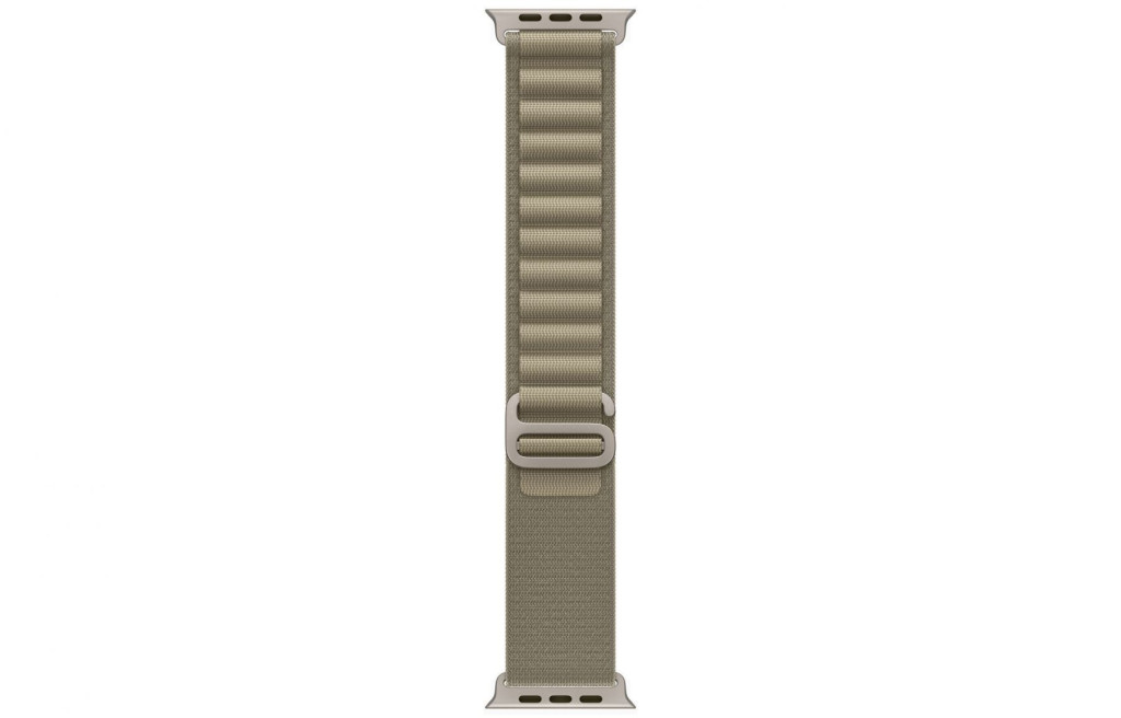 Apple Watch Ultra 2 GPS + Cellular 49mm Titanium Case with Olive Alpine Loop - Small MREX3/MRFH3