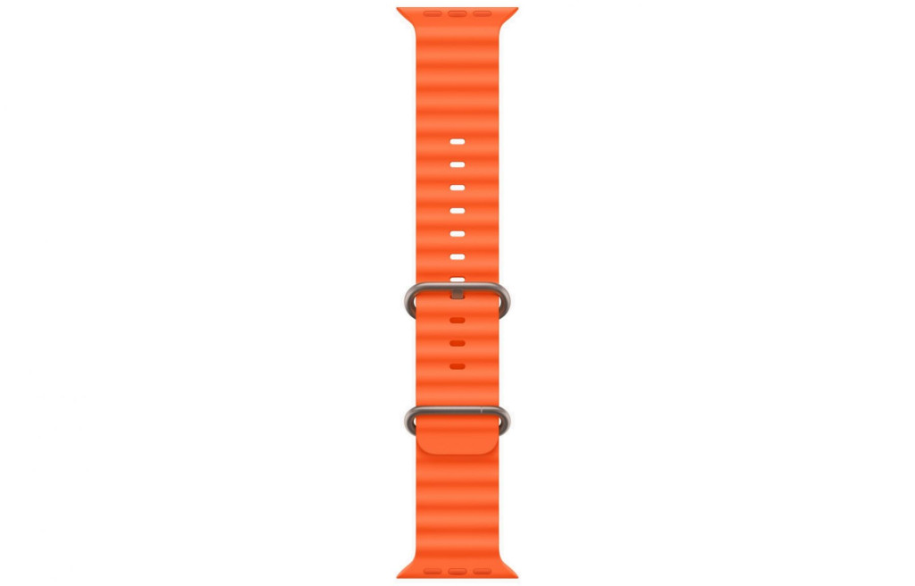Apple Watch Ultra 2 GPS + Cellular 49mm Titanium Case with Orange Ocean Band (MREH3)