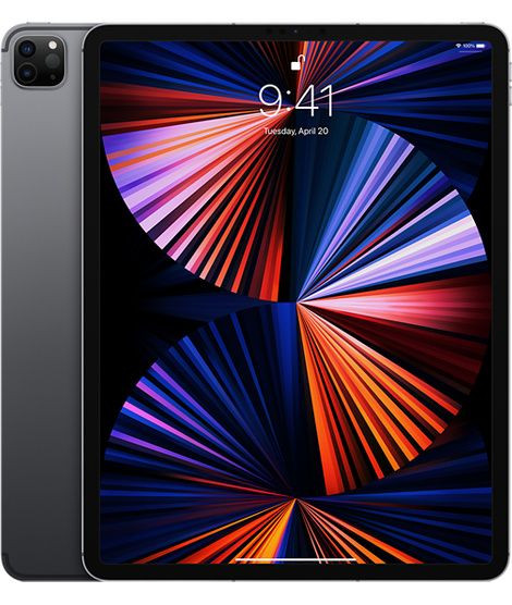 iPad Pro 12.9" Wi-Fi+Cellular 256Gb Space Gray 2021 (MHNW3)