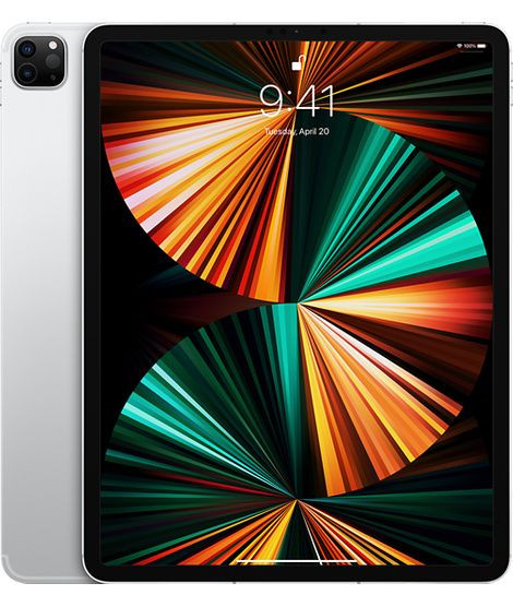iPad Pro 12.9" Wi-Fi+Cellular 128Gb Silver 2021 (MHNT3)
