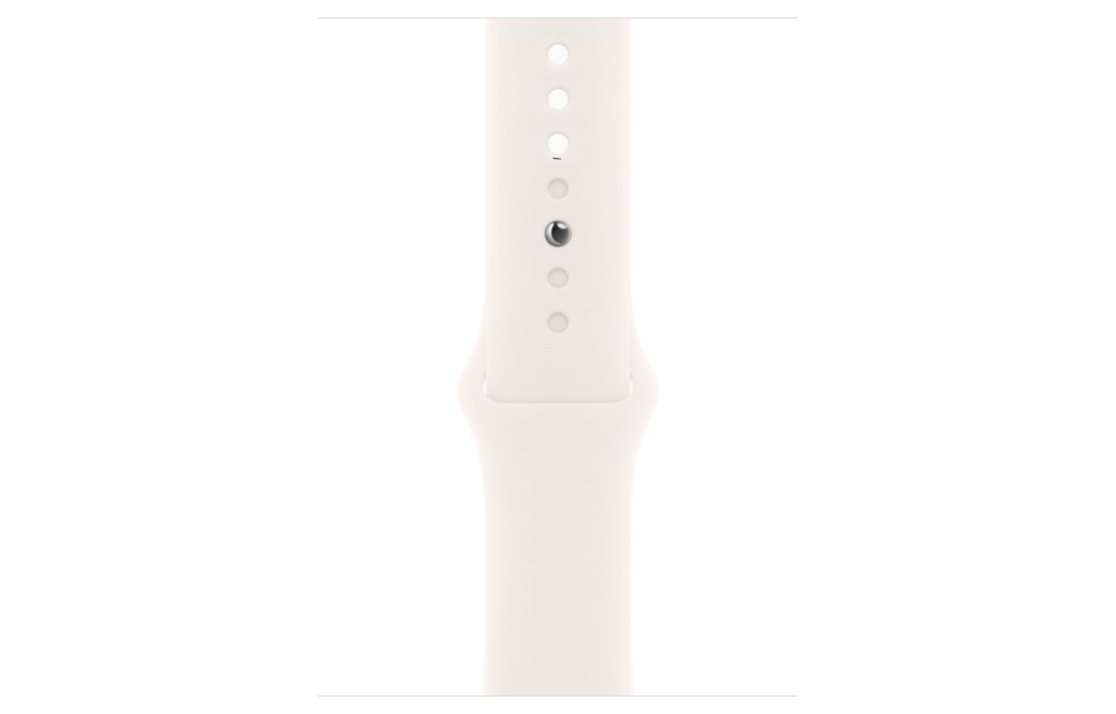 Apple Watch Series 10 GPS 42mm Rose Gold Alu. Case w. Light Blush Sport Band - S/M (MWWH3)