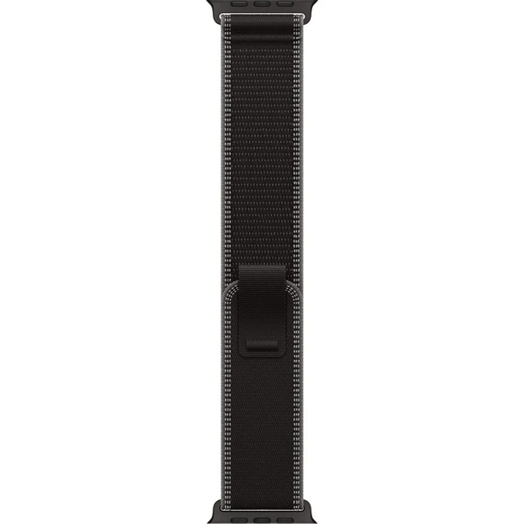 Apple Watch Ultra 3 GPS + Cellular 49mm Black Tit. Case w. Black/Charcoal Trail Loop - M/L (MF1H4)