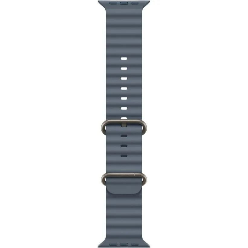 Apple Watch Ultra 3 GPS + Cellular 49mm Natural Tit. Case w. Anchor Blue Ocean Band (MEWH4)