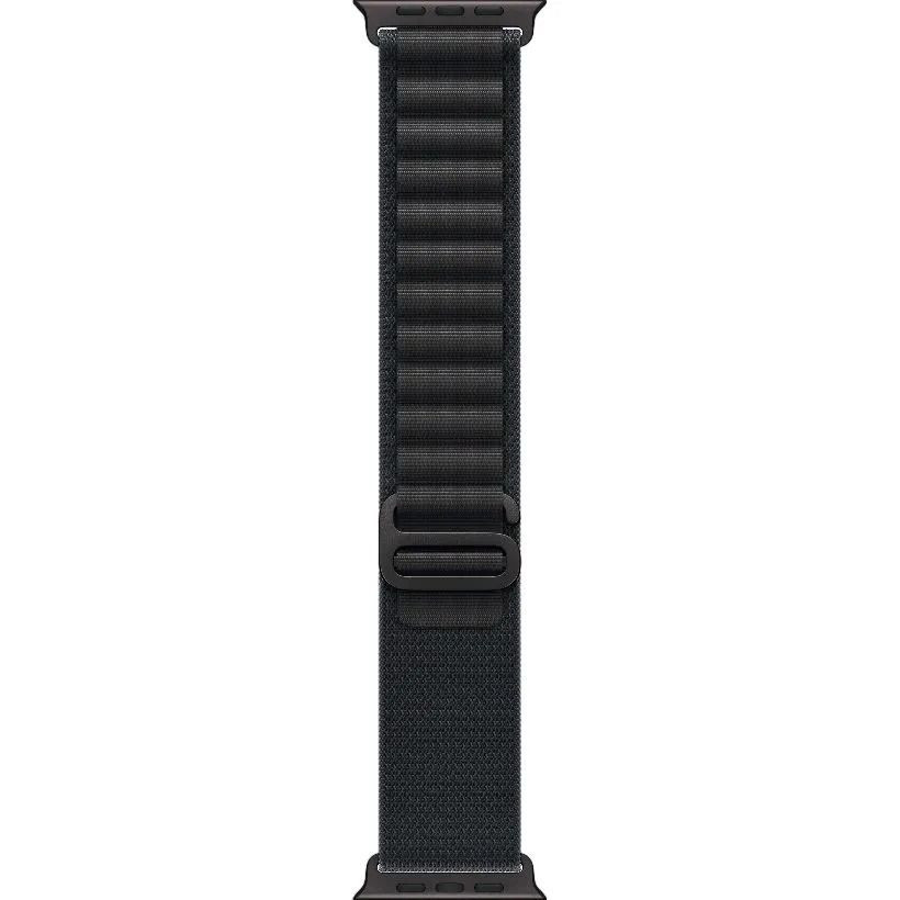 Apple Watch Ultra 3 GPS + Cellular 49mm Black Tit. Case w. Black Alpine Loop - Large (MF0X4)