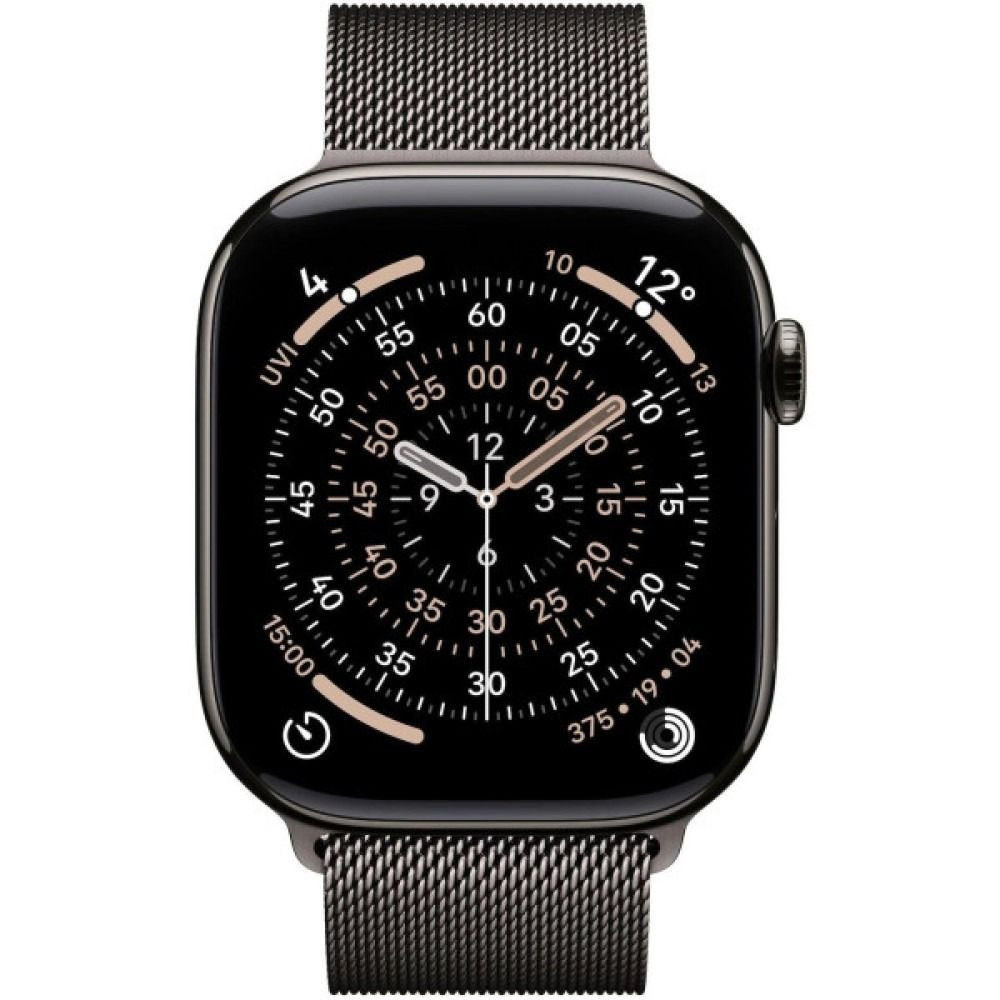 Watch Series 11 GPS + Cellular 46mm Slate Tit. Case w. Slate Milanese Loop - M/L