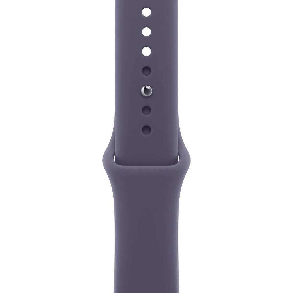 Apple Watch Series 11 GPS 46mm Silver Alu. Case w. Purple Fog S. Band - M/L (MEVA4)