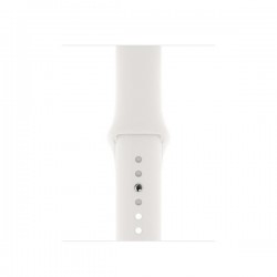 Apple Watch Series 5 GPS 40mm Silver Aluminum w. White b.- Silver Aluminum (MWV62)