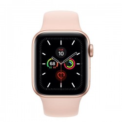 Apple Watch Series 5 GPS 44mm Gold Aluminum w. Pink Sand b.- Gold Aluminum (MWWP2)