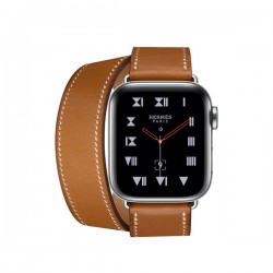 Apple Watch Hermes Series 4 GPS + LTE 40mm Fauve Barenia Leather Double Tour (MU6P2)