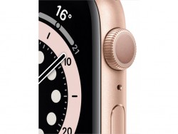 Apple Watch Series 6 LTE 40mm Gold Aluminum Case with Pink Sand Sport Band (M02P3)