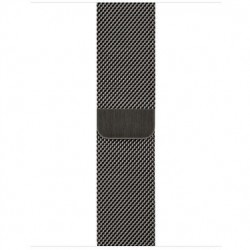 Apple Watch Series 6 LTE 40mm Graphite Stainless Steel Case with Graphite Milanese Loop (MG2U3)