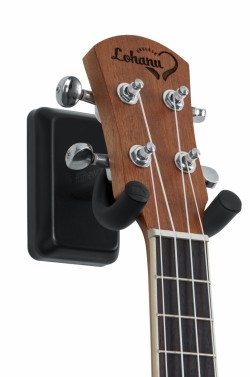 GATOR FRAMEWORKS GFW-UKE-HNGRBLK Wall Mount Ukulele/Mandolin Hanger
