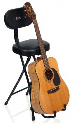 GATOR FRAMEWORKS GFW-GTR-SEAT Guitar Seat/Stand Combo