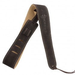MARTIN BROWN SUEDE STRAP