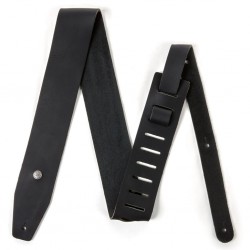 DUNLOP BMF12BK BMF 2.5 IN BELT LEATHER BLACK STRAP