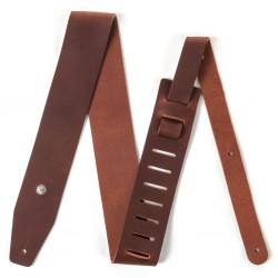 DUNLOP BMF13BR BMF 2.5 IN BELT LEATHER BROWN STRAP