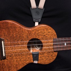 D'ADDARIO 19UKE01 ECO-COMFORT UKULELE STRAP (SAND)