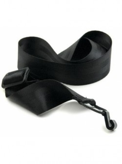 D'ADDARIO NYLON CLASSICAL GUITAR STRAP (BLACK)