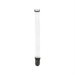 D'ADDARIO PWS108 POLYPRO GUITAR STRAP (WHITE)