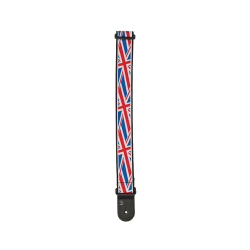 D'ADDARIO 50A11 NYLON WOVEN GUITAR STRAP (UNION JACK)