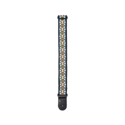 D'ADDARIO 50E02 NYLON WOVEN GUITAR STRAP (STAINED GLASS)