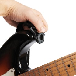 D'ADDARIO 50BAL05 AUTO LOCK GUITAR STRAP (SKATER BLACK)