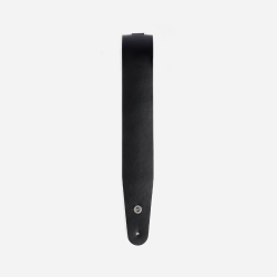 D'ADDARIO 25L00-DX DELUXE LEATHER GUITAR STRAP (BLACK)