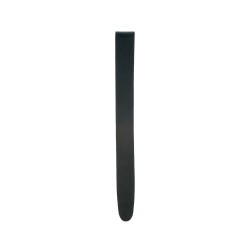 D'ADDARIO 25BL00 BASIC LEATHER GUITAR STRAP (BLACK)