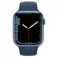 Apple Watch Series 7 GPS 41mm Blue Aluminum Case With Blue Sport Band (MKN13)
