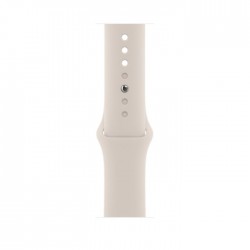 Apple Watch Series 7 GPS 41mm Starlight Aluminum Case With Starlight Sport Band (MKMY3)