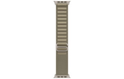 Apple Watch Ultra 2 GPS + Cellular 49mm Titanium Case with Olive Alpine Loop - Medium (MREY3/MRFJ3)