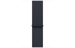Apple Watch Series 10 GPS 46mm Jet Black Aluminum Case w. Ink Sport Loop (MWWR3)