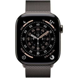 Watch Series 11 GPS + Cellular 46mm Slate Tit. Case w. Slate Milanese Loop - M/L